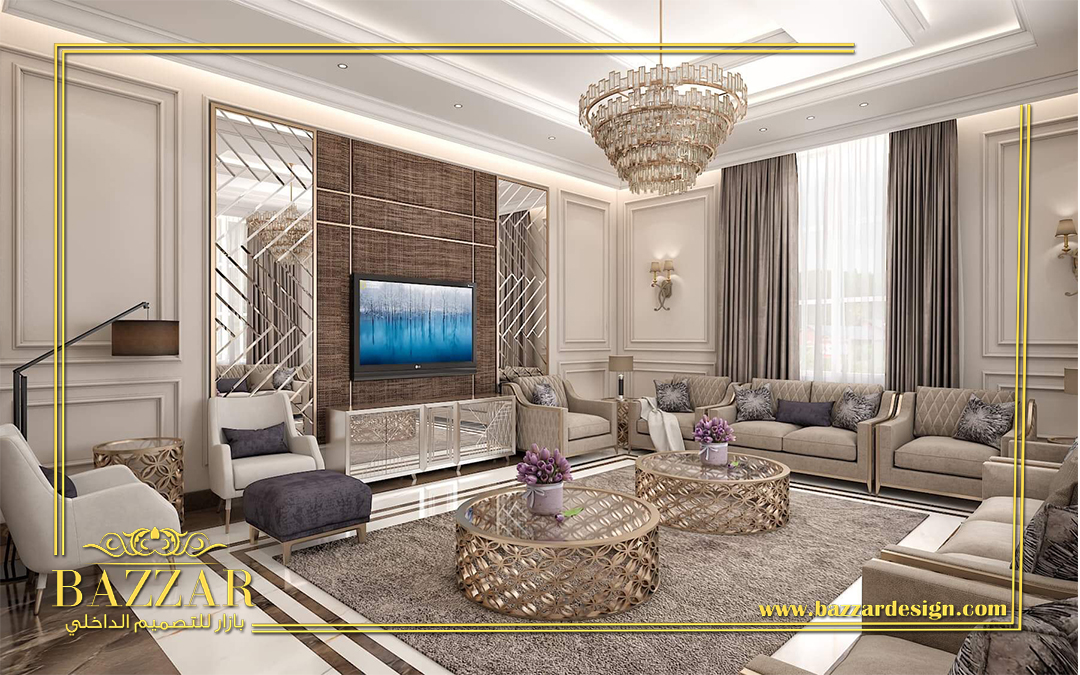 تصميم مجالس وديوانيات خارجية بازار للتصميم الداخلى والديكور