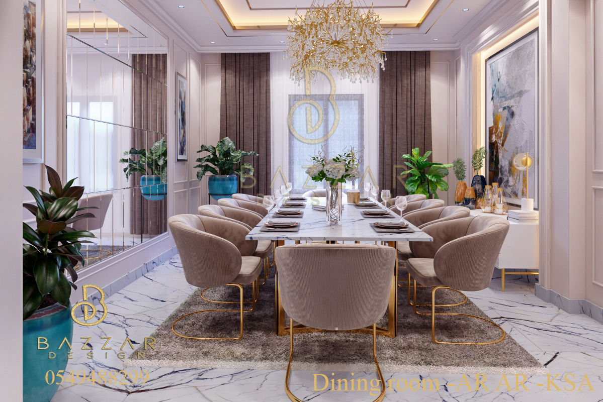 تصميم غرف طعام بازار للتصميم الداخلى والديكور