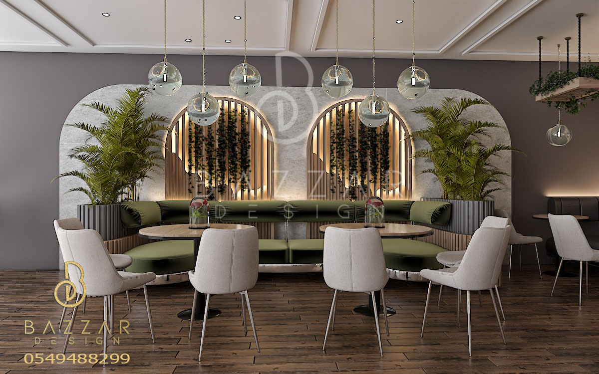 تصميم مقاهي بازار للتصميم الداخلى والديكور بالدمام