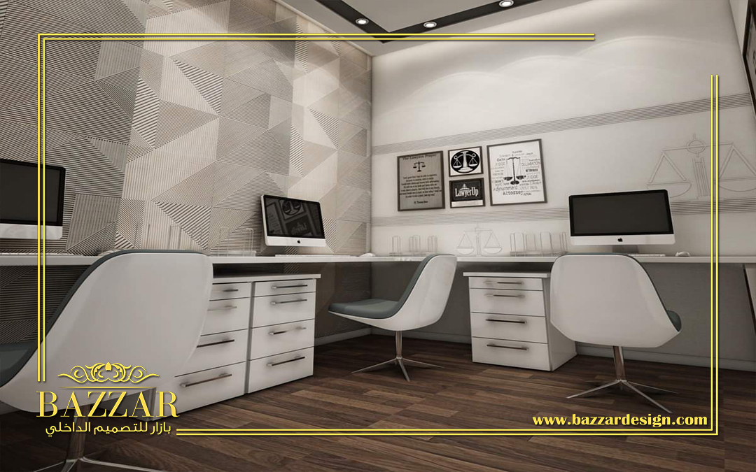 تصميم مكاتب ادارية بازار للتصميم الداخلى والديكور