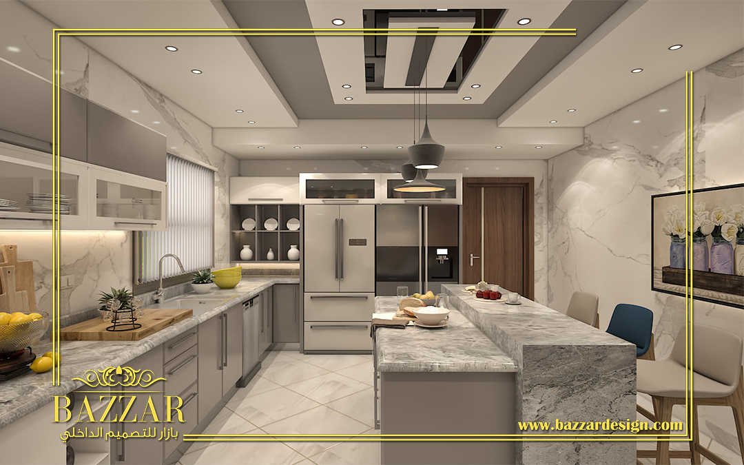 تصميم مطابخ بازار للتصميم الداخلي و الديكور