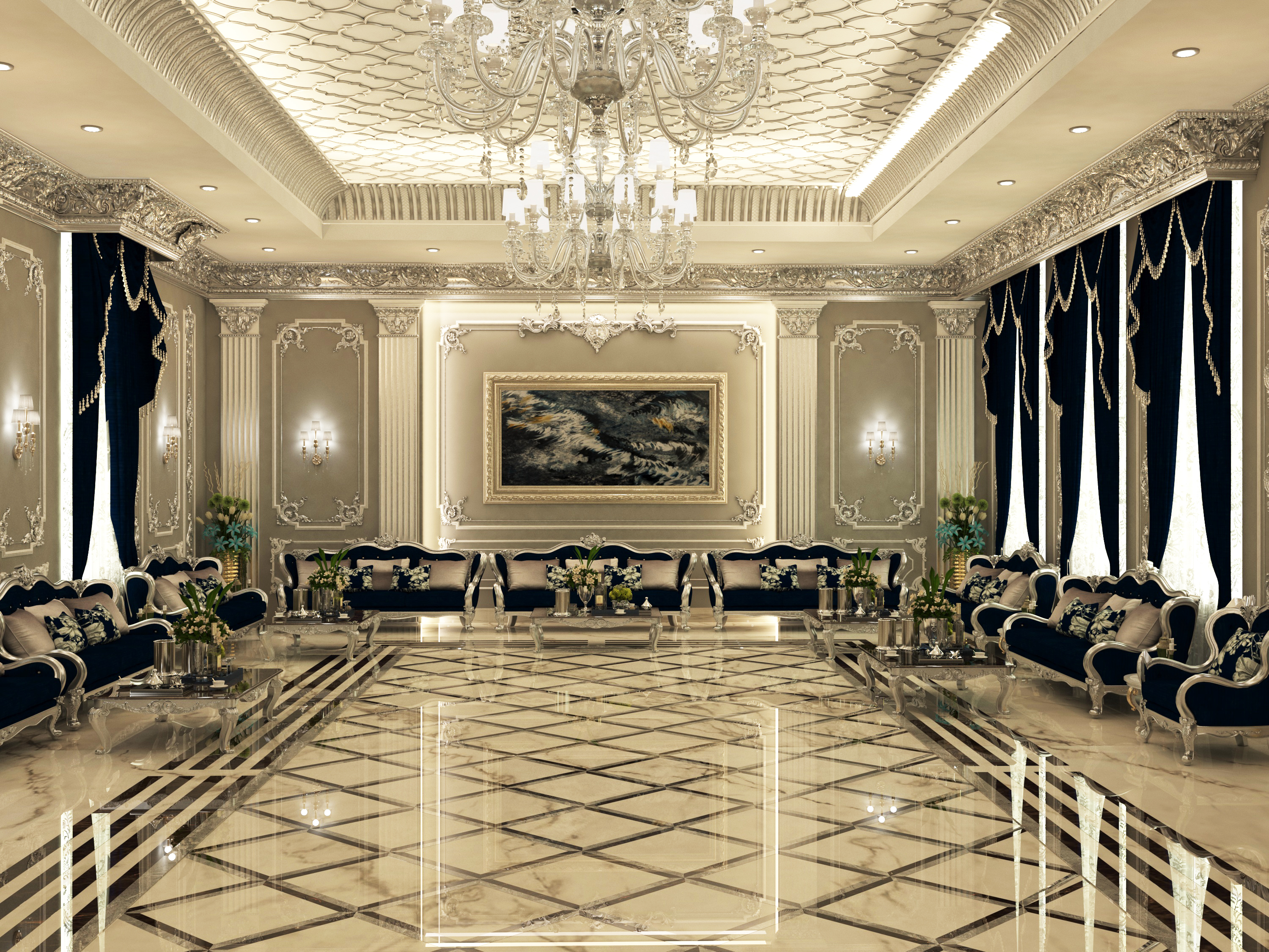 تصميم داخلي للمنازل بازار للتصميم الداخلى والديكور