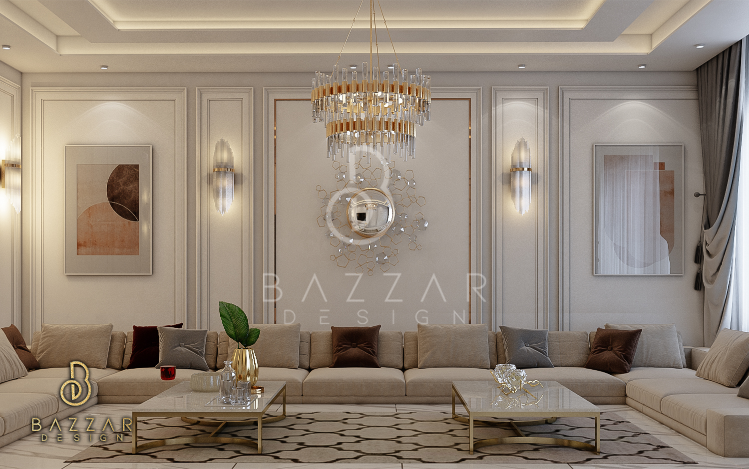 مجلس القبو بازار للتصميم الداخلي و الديكور