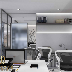 تصميم مكتب مودرن بدولة الكويت