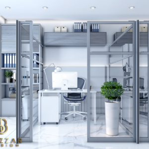 ديكور مكتب اداري مودرن بدولة الكويت