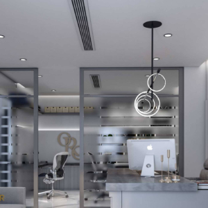 تصميم ديكور مكتب مودرن بدولة الكويت