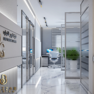 ديكورات مكاتب عمل مودرن