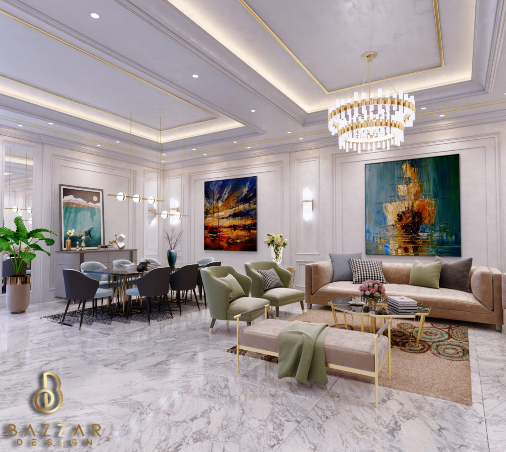 تصميم و ديكور لفيلا من بازار ديزاين فى الرياض حى الملقا بازار تصميم و ديكور لفيلا من بازار ديزاين فى الرياض حى الملقا بازار