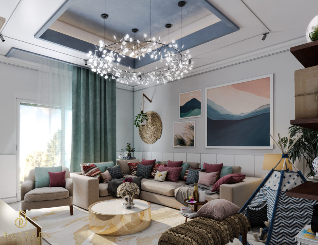 تصميم ديوانية صغيرة