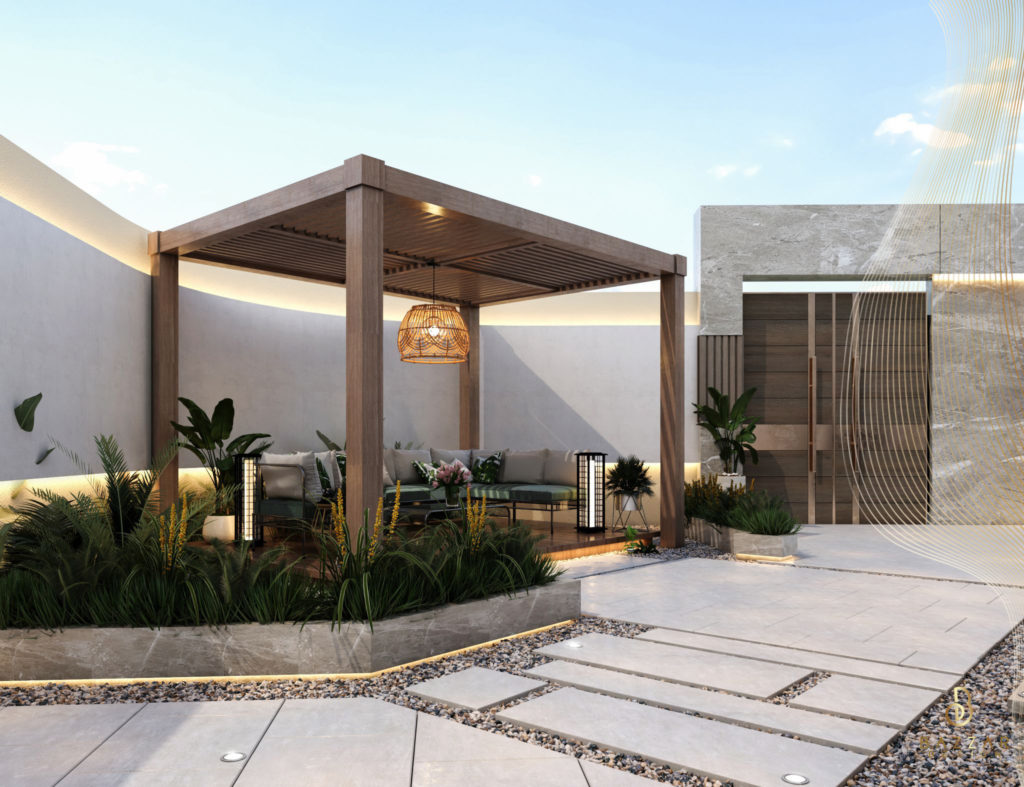 تصميم الحدائق المنزلية